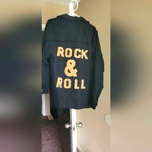 Rock n roll oversized jacket
